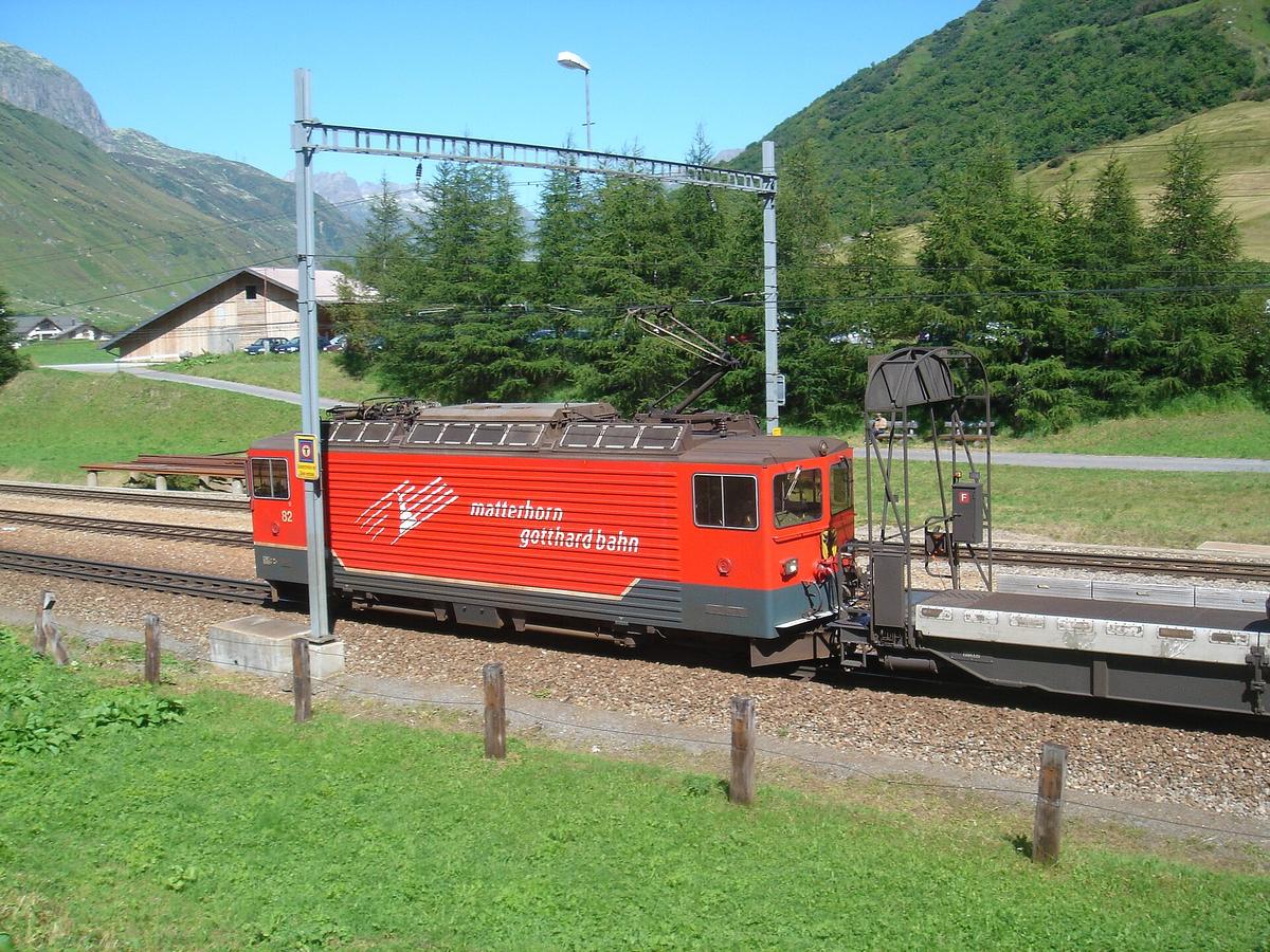 Autozug Tunnel Wallis