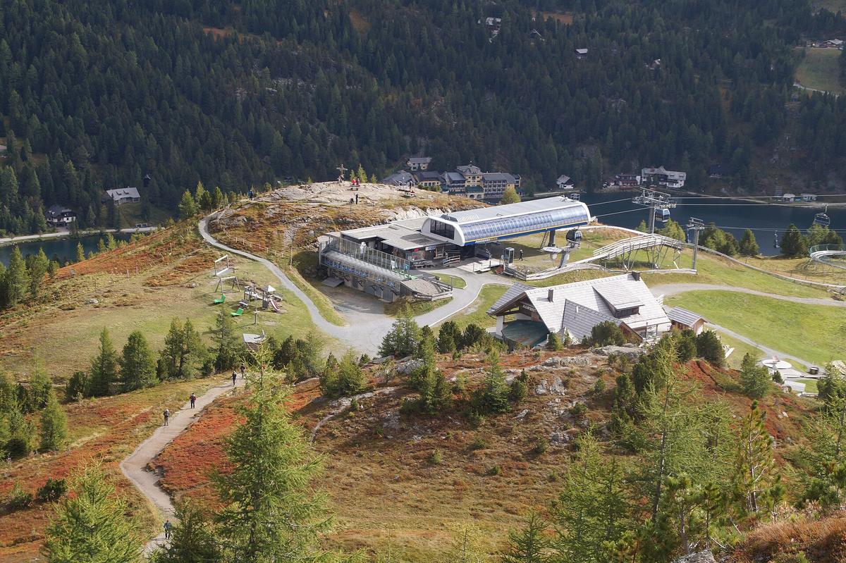 Sommerrodelbahn Bergstation