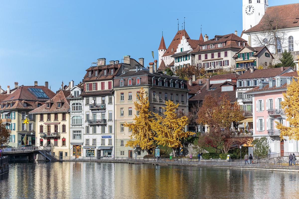 Thun Altstadt Aare