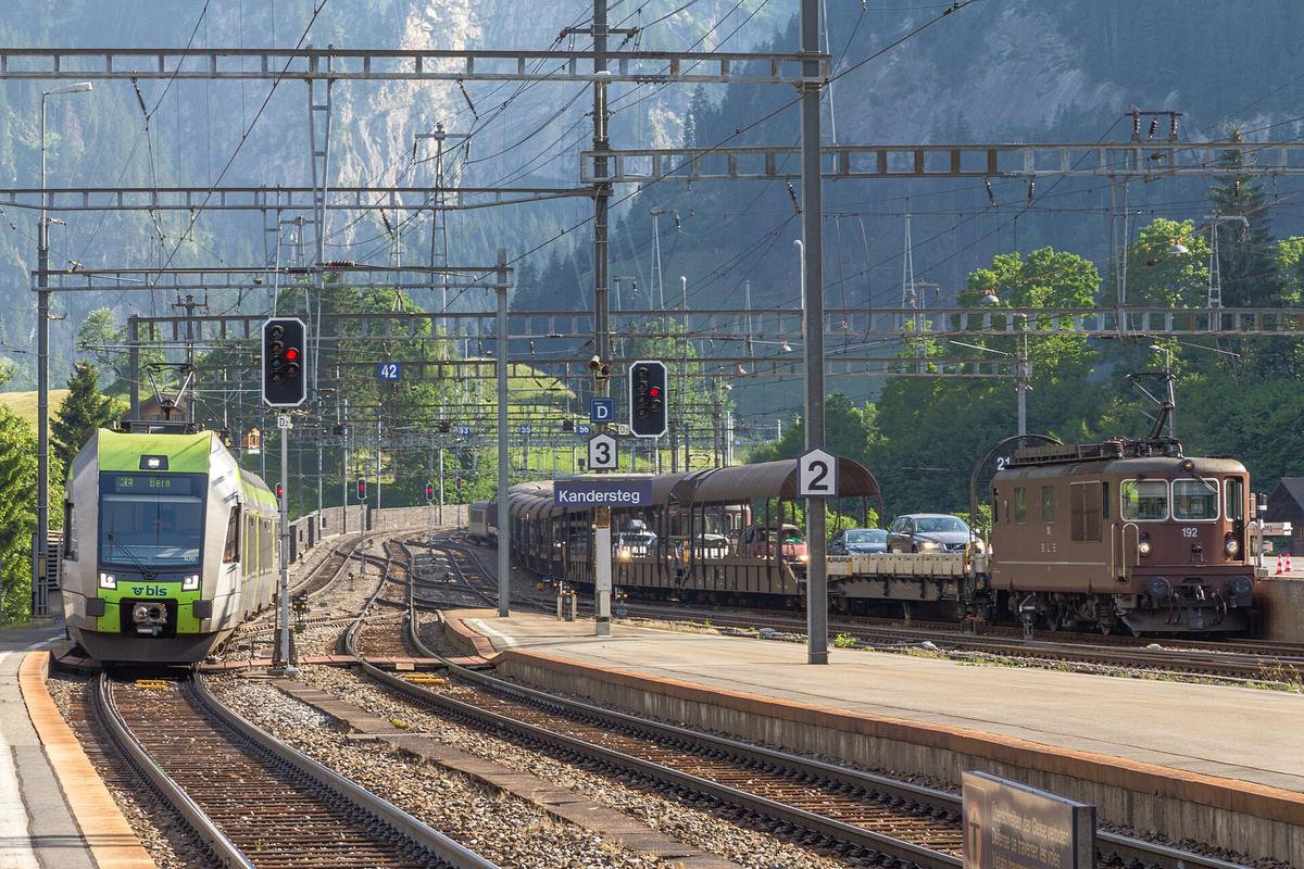 Kandersteg Bahnhof Lötschberg