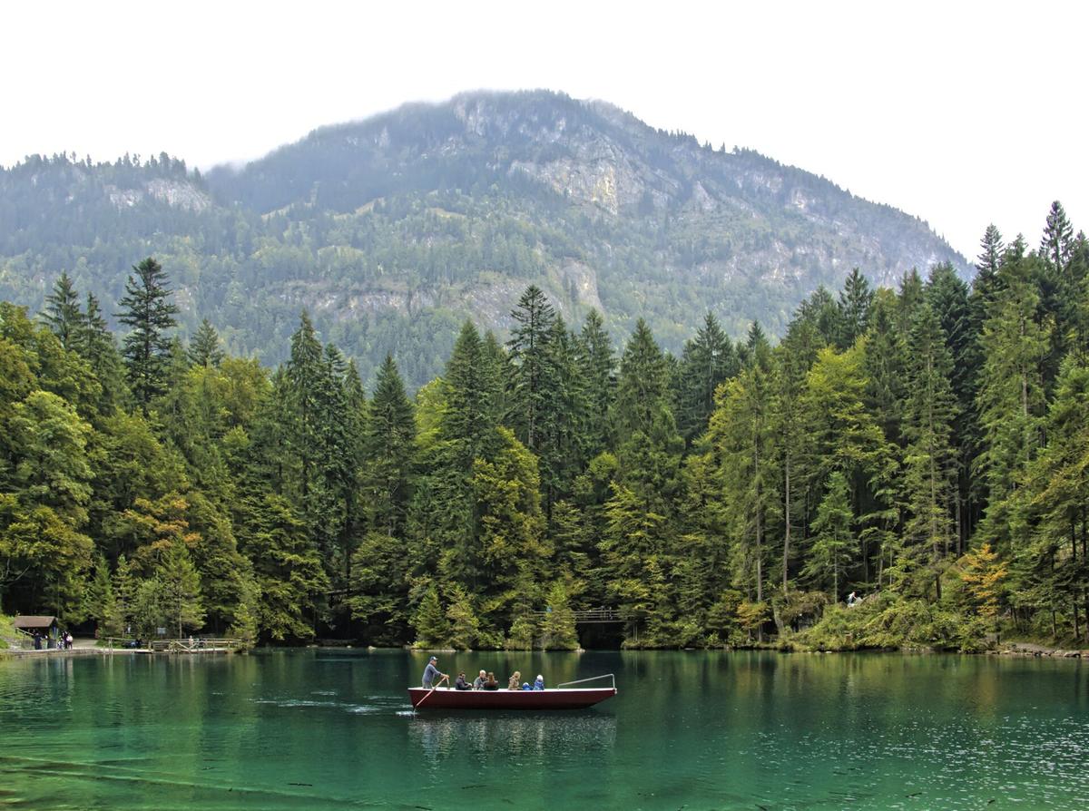 Blausee Kandergrund türkisblau