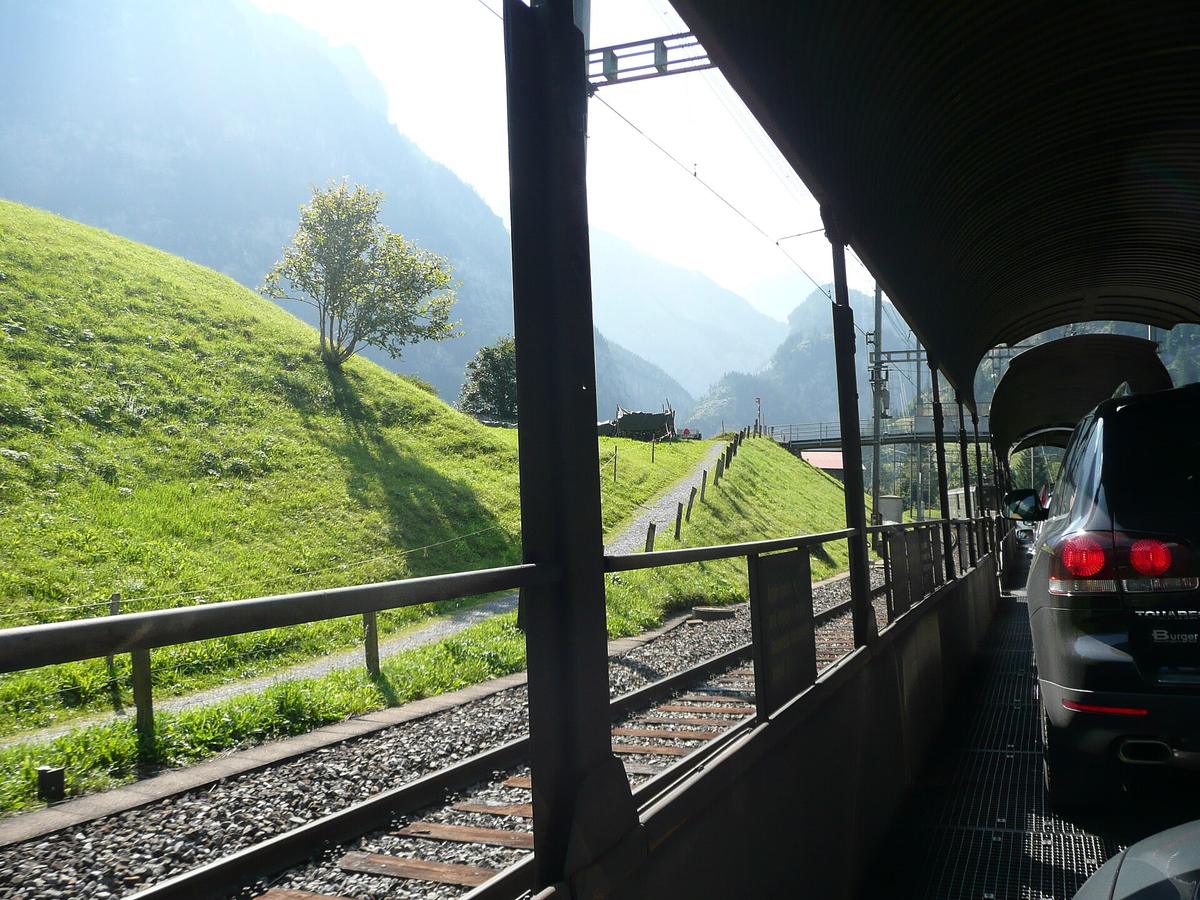 Autoverlad Lötschberg Autozug