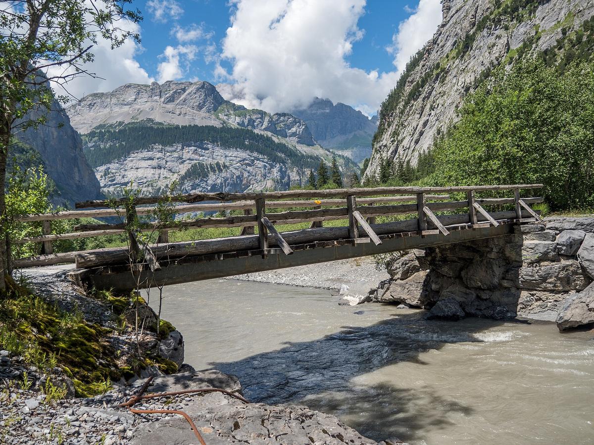 Gasterntal river gorge