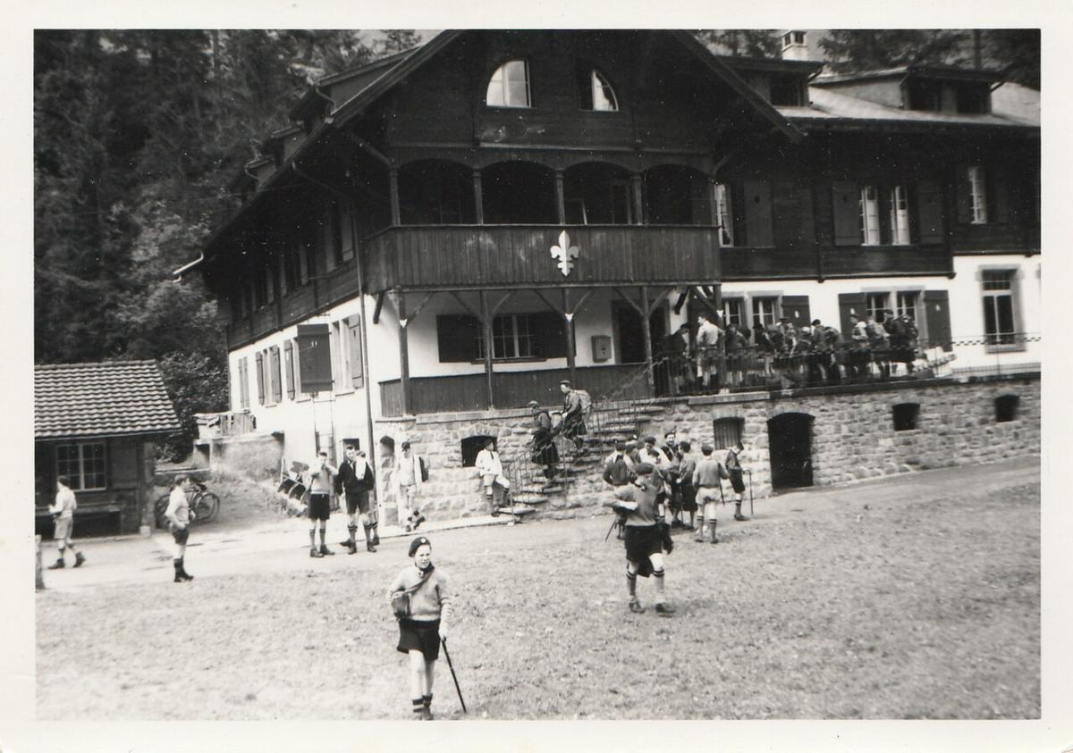 Chalet Kandersteg Balkon