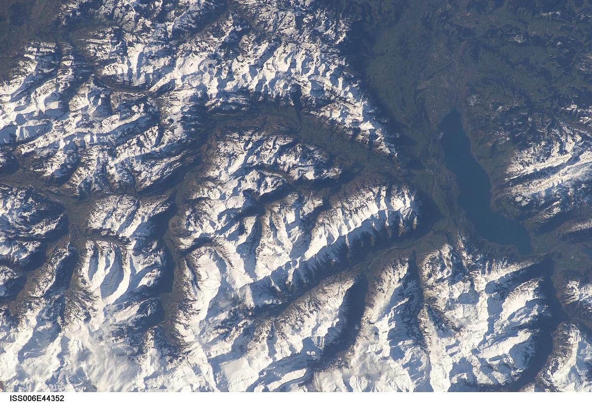 Kandertal valley view Bernese Oberland